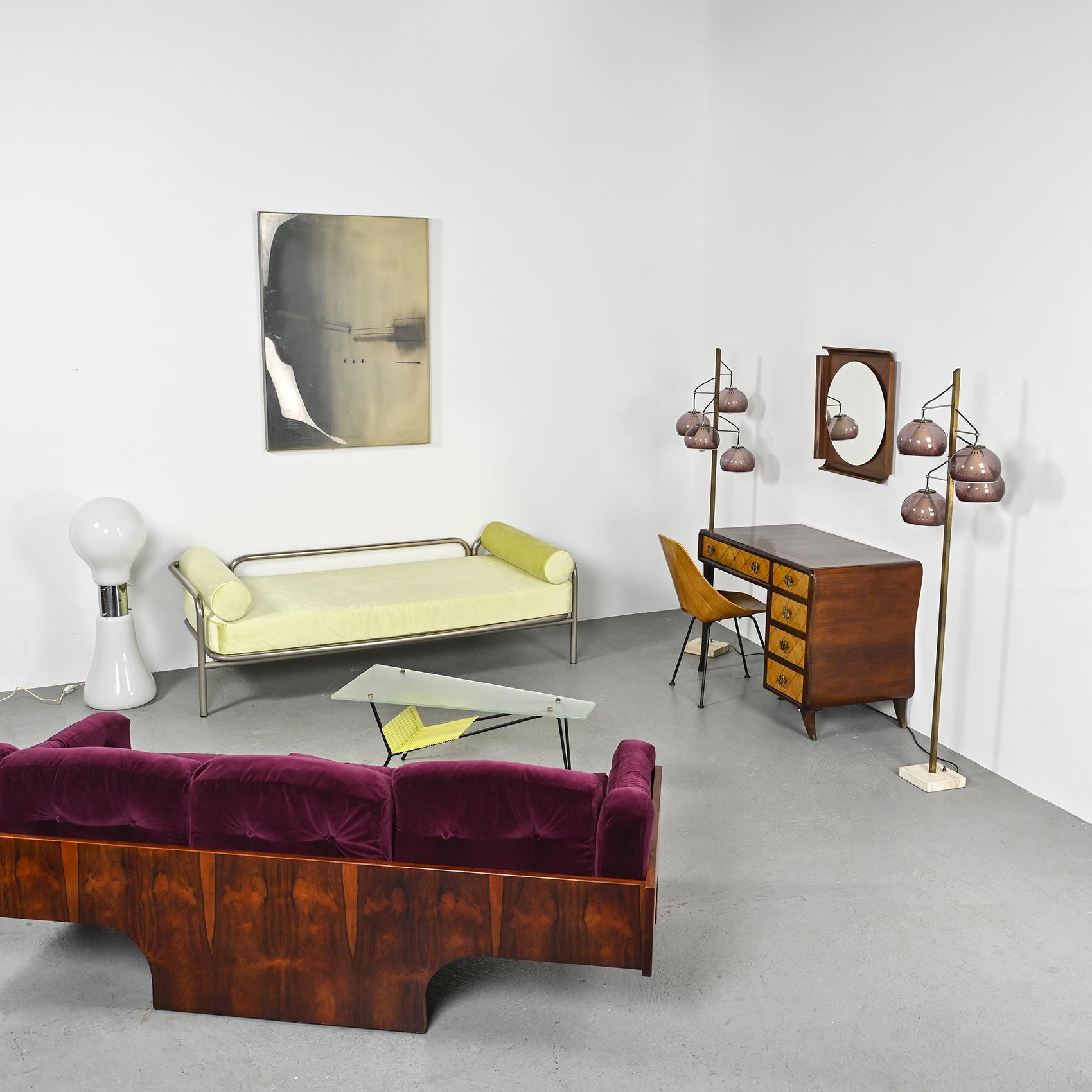Mid-Century Modern Oriolo sofa by Claudio Salocchi for Sormani, circa 1965