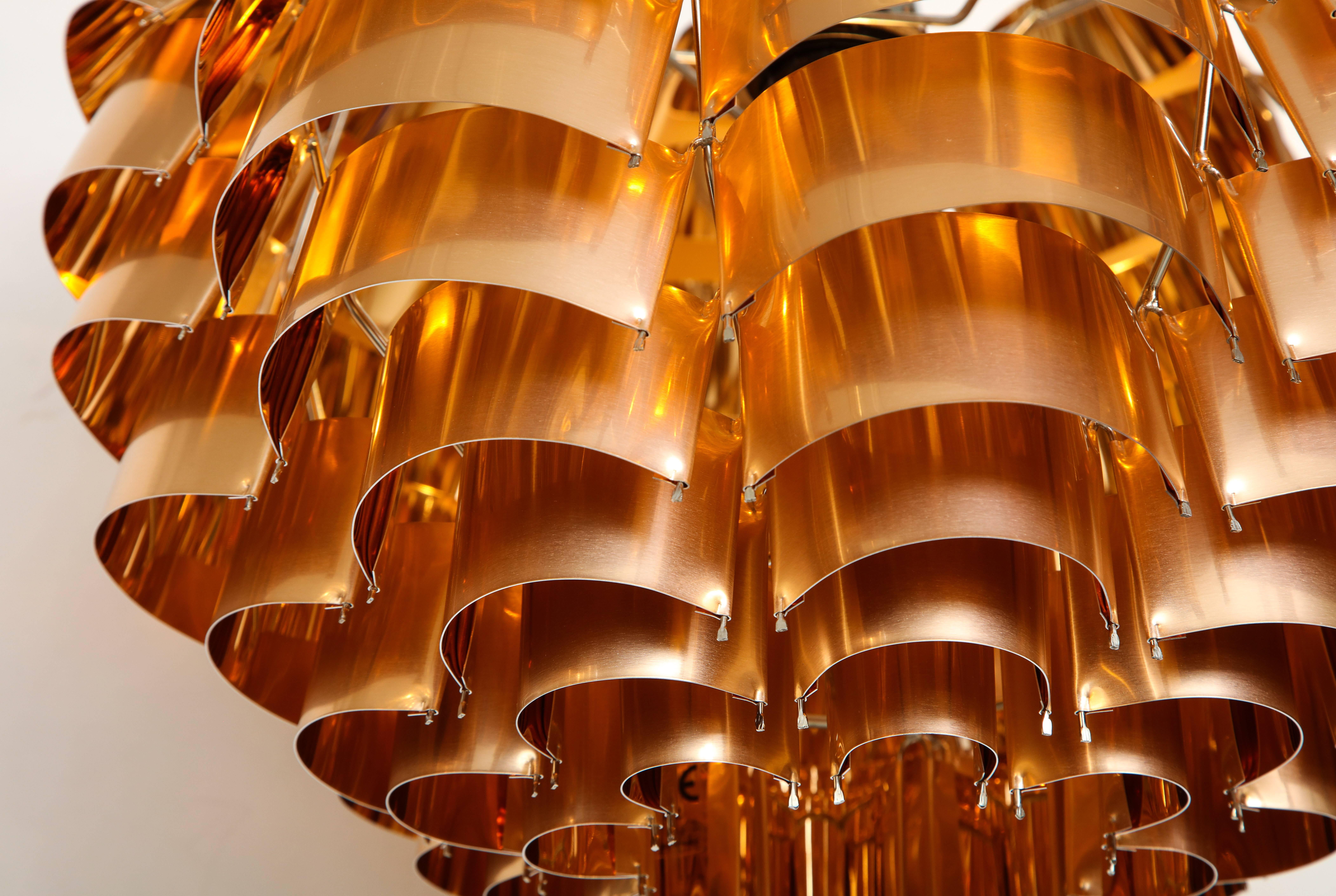 Contemporary Orion Forty-Eight-Light Sculpture Chandelier by Max Sauze, France, 2015 For Sale