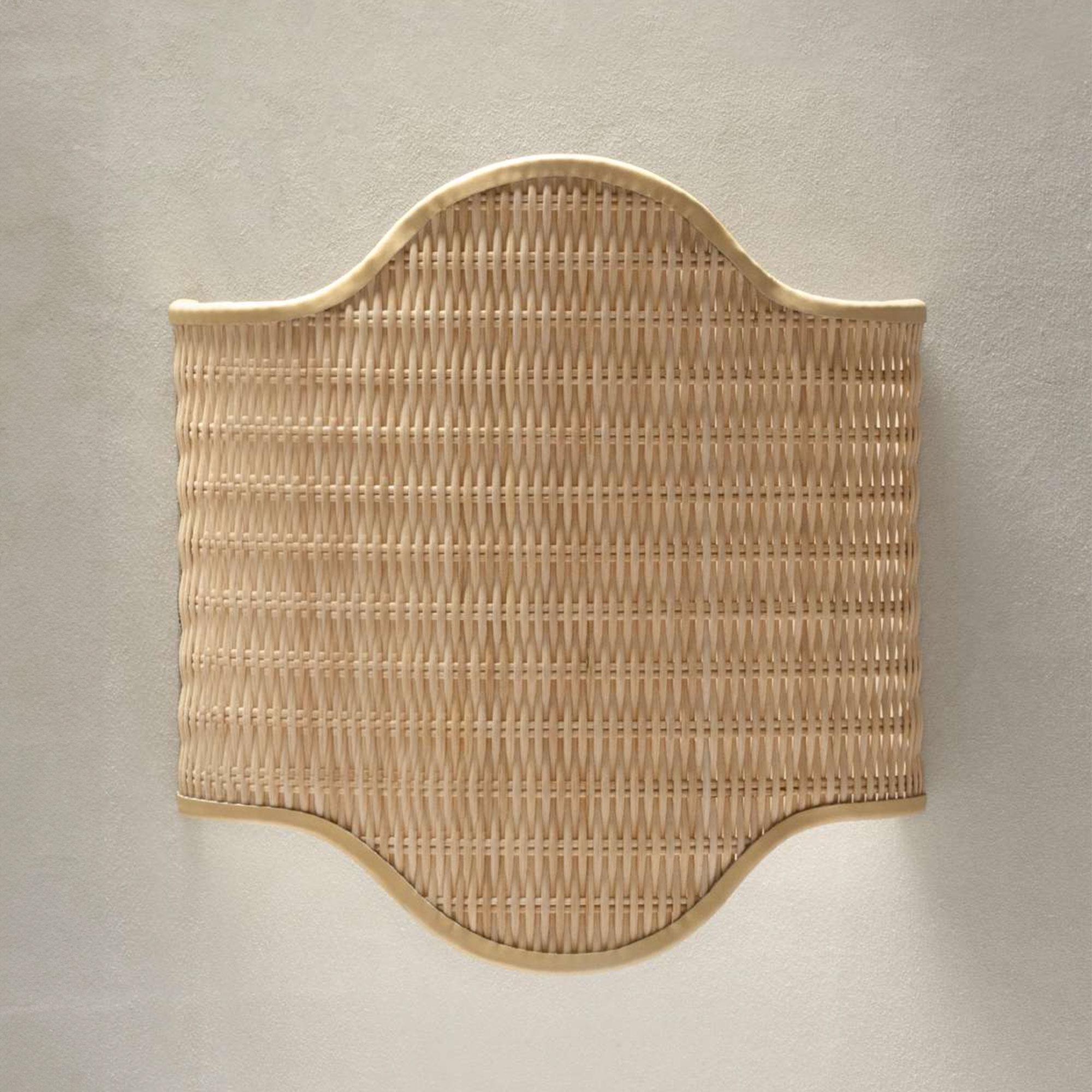 Modern Orion Rattan Applique by Stephane Parmentier x Giobagnara For Sale