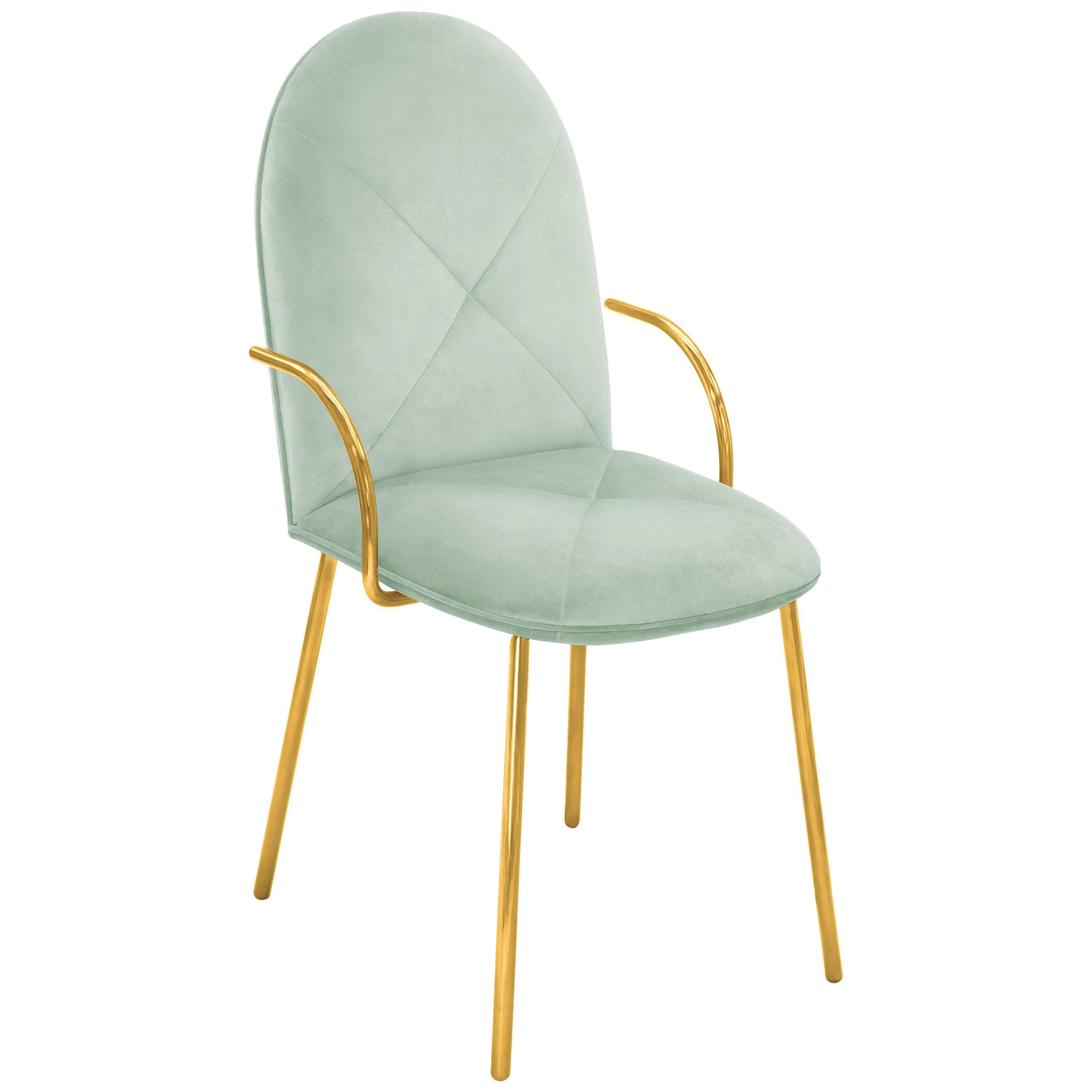 Orion Chair Jade by Nika Zupanc for Scarlet Splendour For Sale