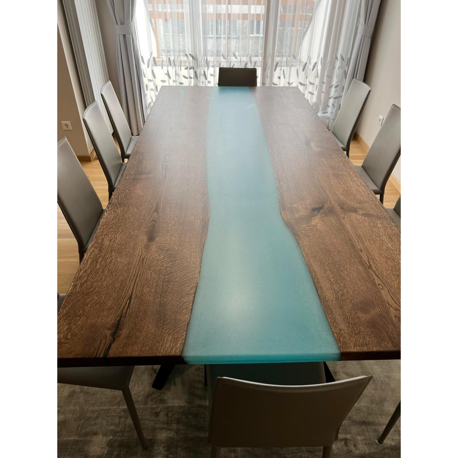 Metal Orion Dining Table by KV Design For Sale