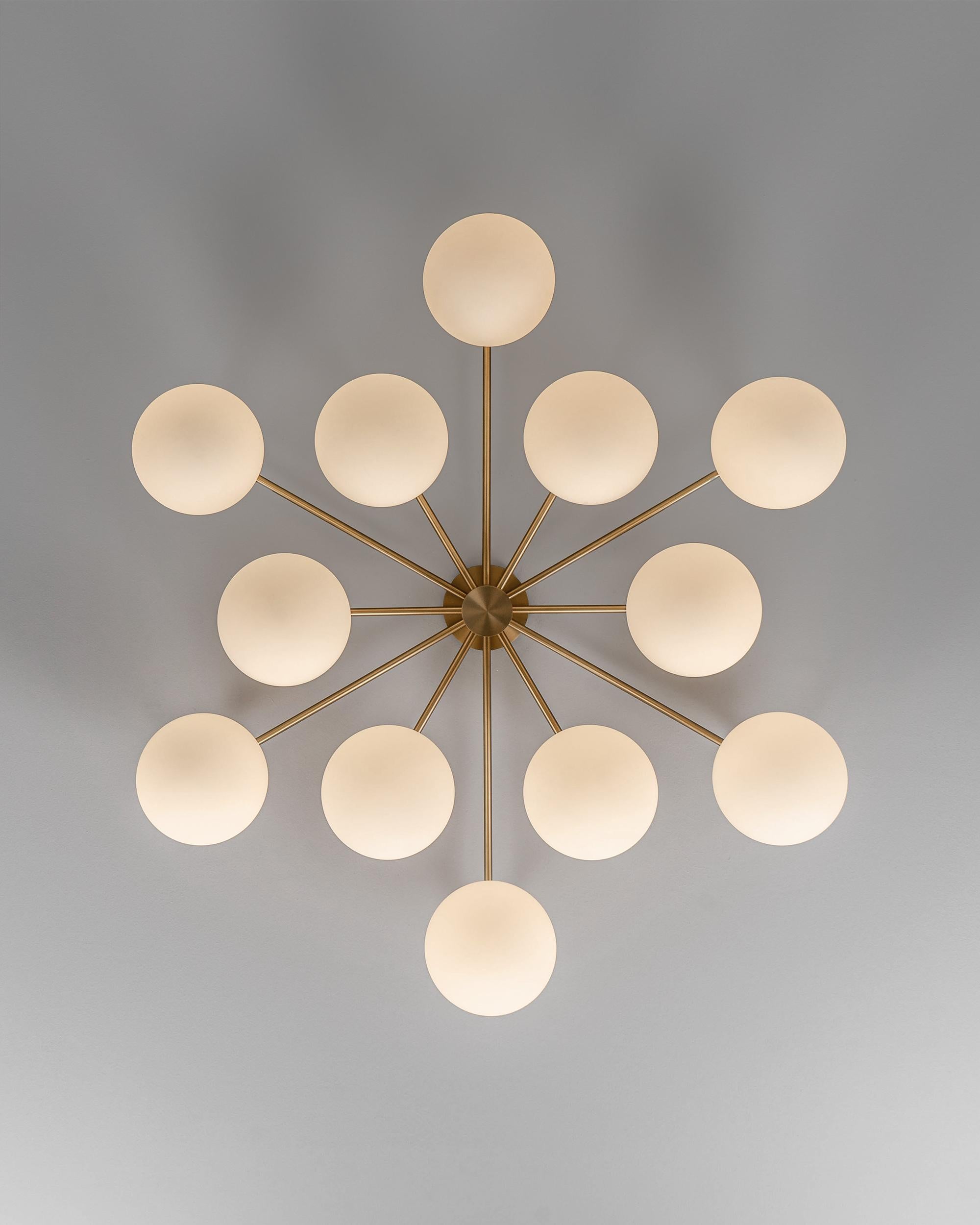 Orion Round Chandelier In New Condition For Sale In High Point, NC