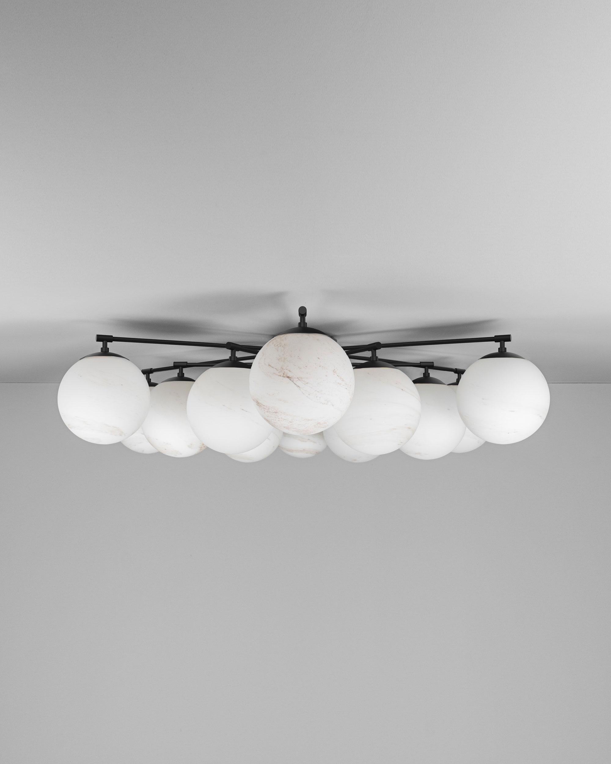 Orion Round Chandelier For Sale 1