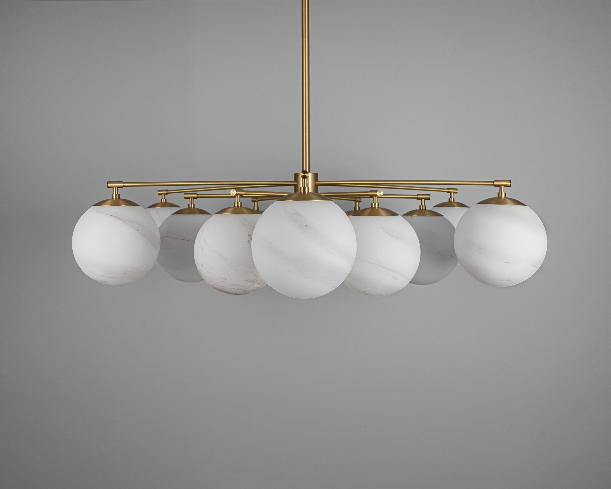 Orion Round Chandelier For Sale 3