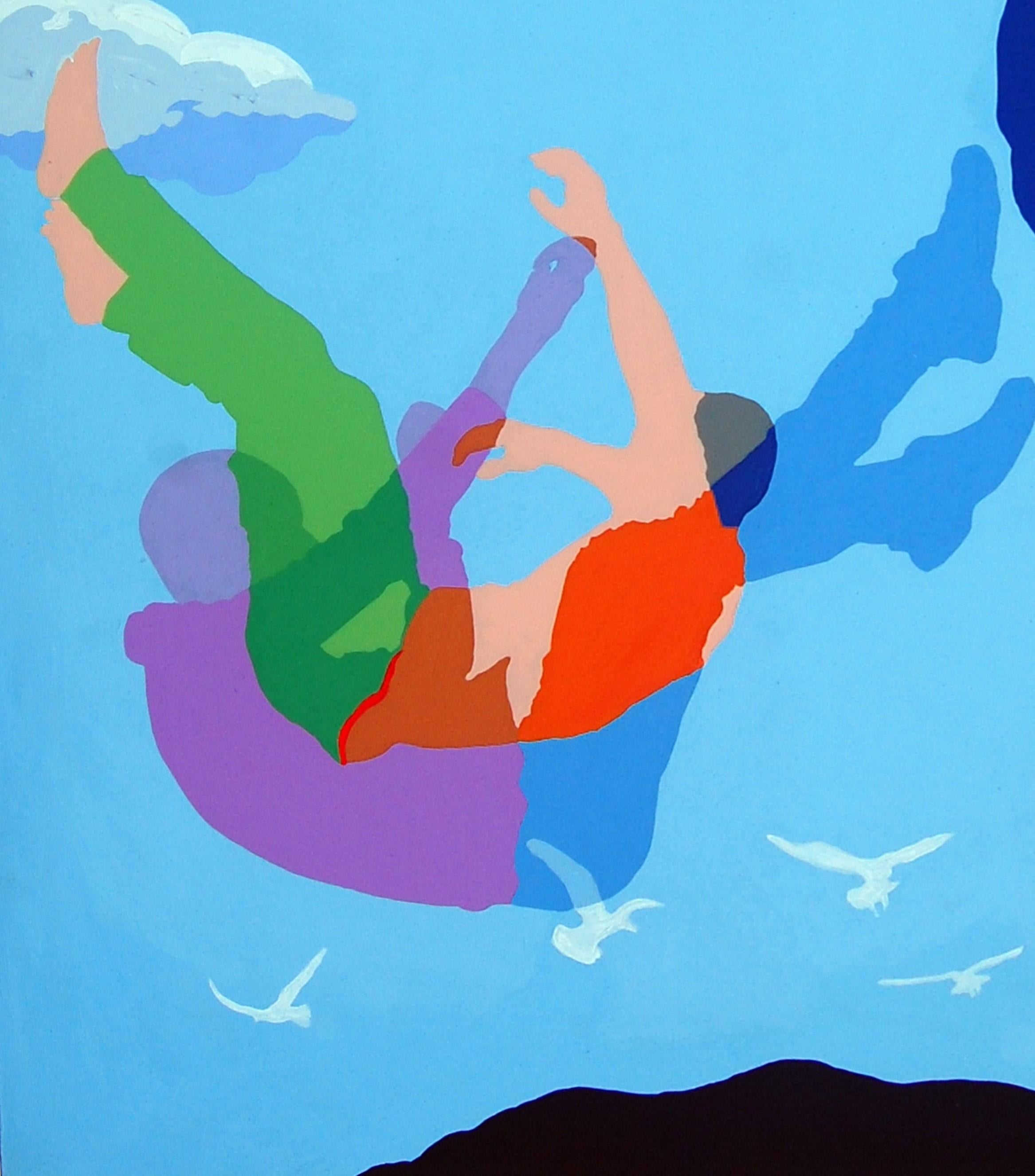 This striking painting, Ariwo Oja, forms part of my ongoing project Oju lari, but beneath the surface…, which explores layered realities of existence, healing, and human experience through vibrant abstraction and figuration.
The composition captures