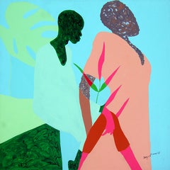 Isaaro - Colour silhouette Painting