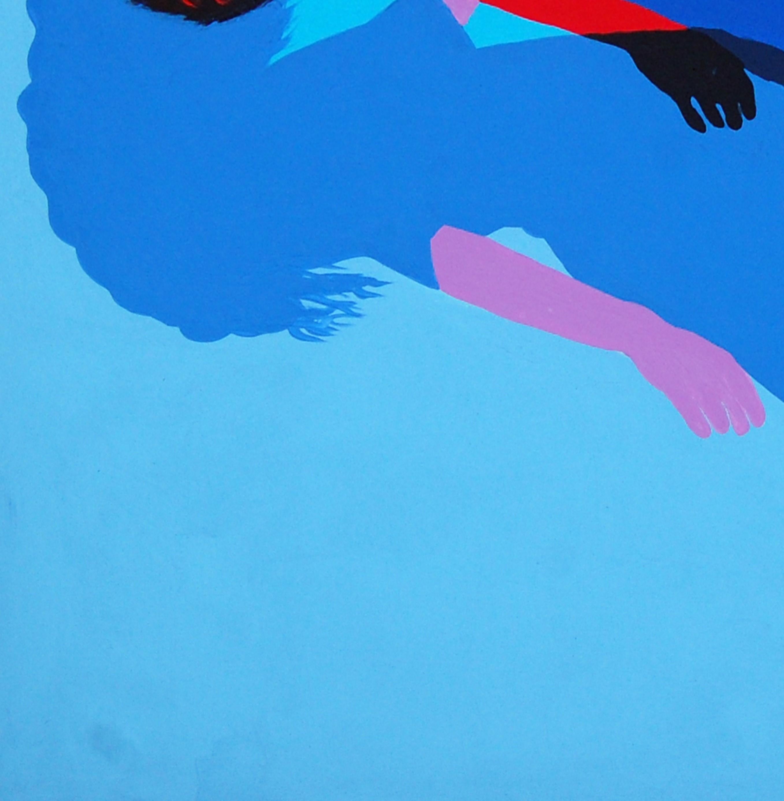 Oju Ala (Dream) - Minimalist Abstract African Art For Sale 2