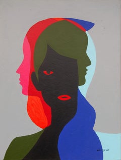 Pronombre de Identidades - Siglo XXI, Contemporáneo Figurativo, Silueta, Mujer