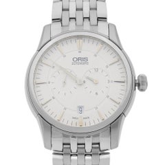 Oris Artelier Regulateur Steel Silver Dial Men Watch 01 749 7667 4051-07 8 21 77