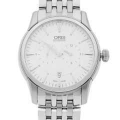 Oris Artelier Regulateur Steel Silver Dial Men Watch 01 749 7667 4051-07 8 21 77