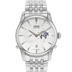 Oris Artelier Steel Silver Limited Edition Automatic Mens Watch 690 7690 4081