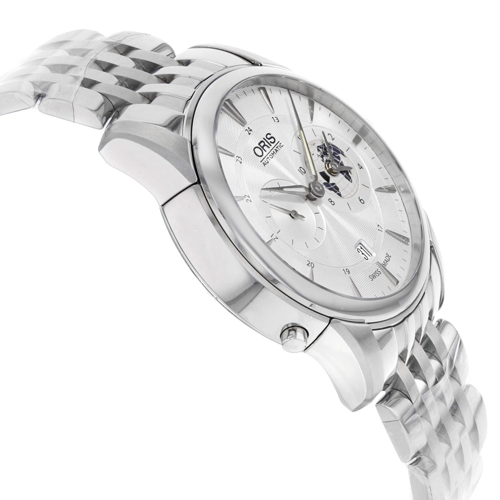 Oris Artelier Steel Silver Limited Edition Automatic Men's Watch 690 7690 4081 1