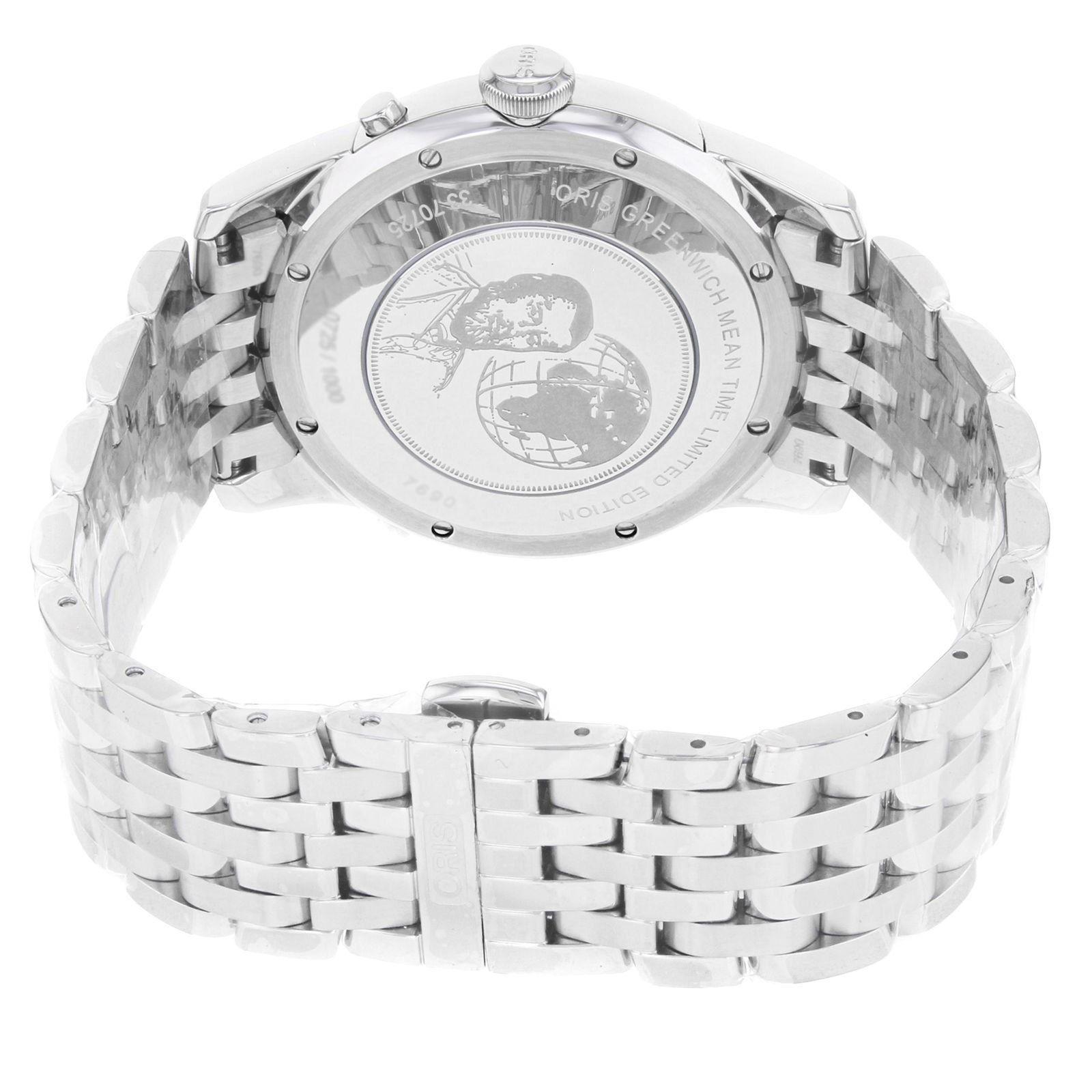 Oris Artelier Steel Silver Limited Edition Automatic Men's Watch 690 7690 4081 2