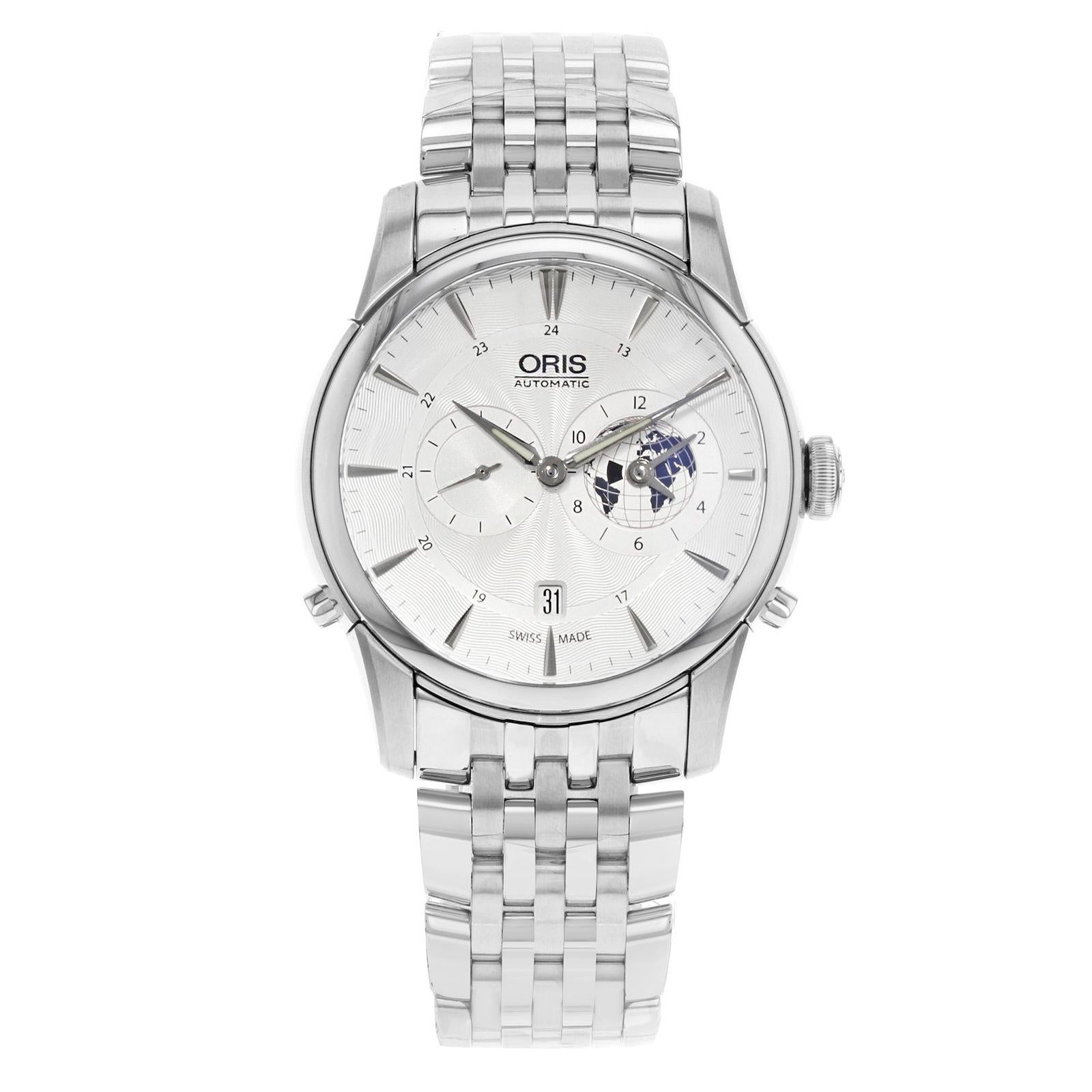 Oris Artelier Steel Silver Limited Edition Automatic Men's Watch 690 7690 4081