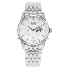 Oris Artelier Steel Silver Limited Edition Automatic Mens Watch 690 7690 4081