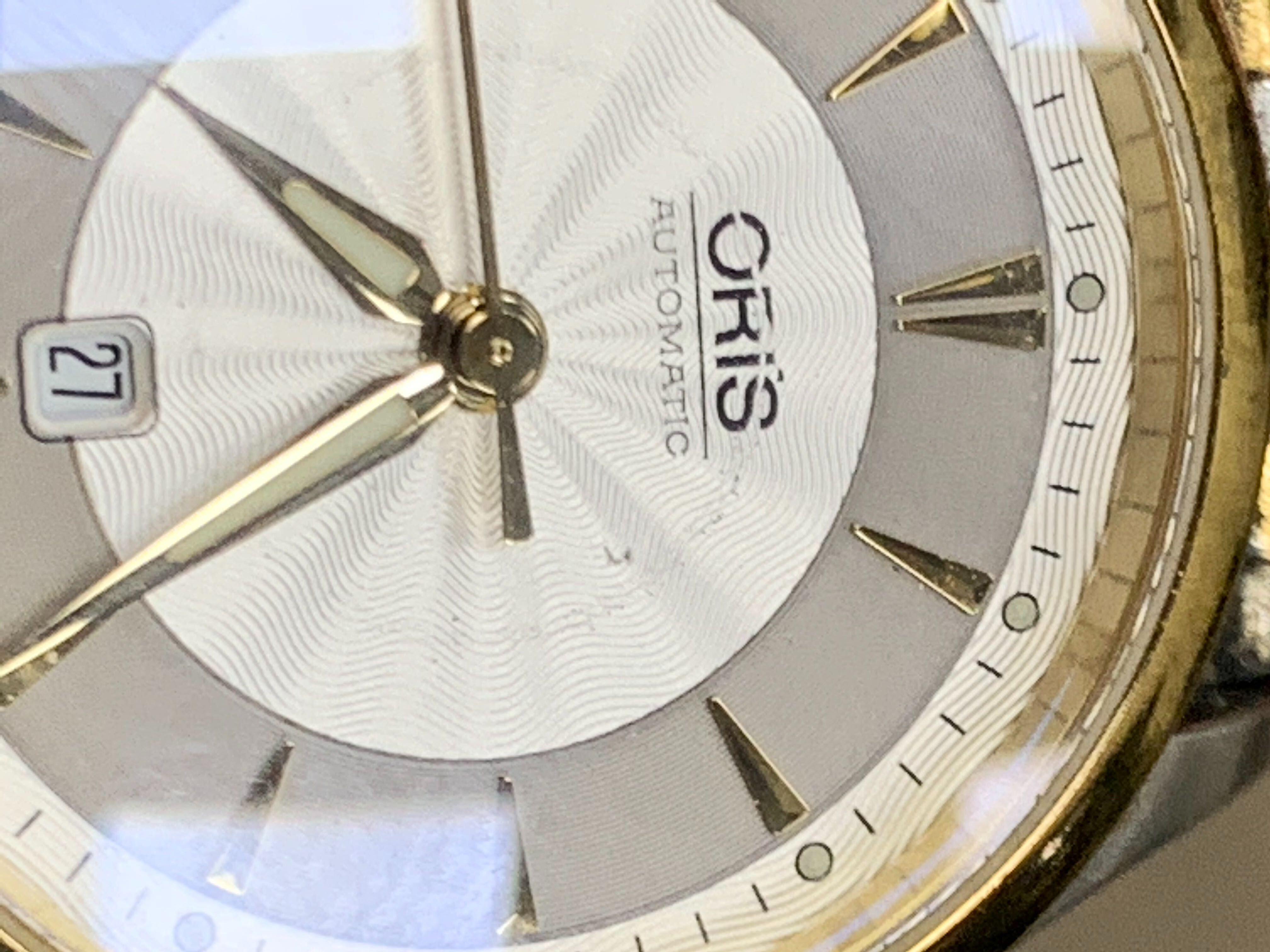 Oris Artelier Two-Tone Stainless Steel Automatic Ladies Watch 561-7604-4351MB 1