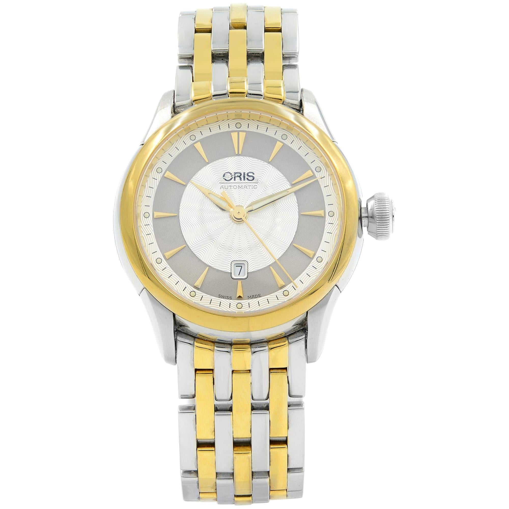 Oris Artelier Two-Tone Stainless Steel Automatic Ladies Watch 561-7604-4351MB