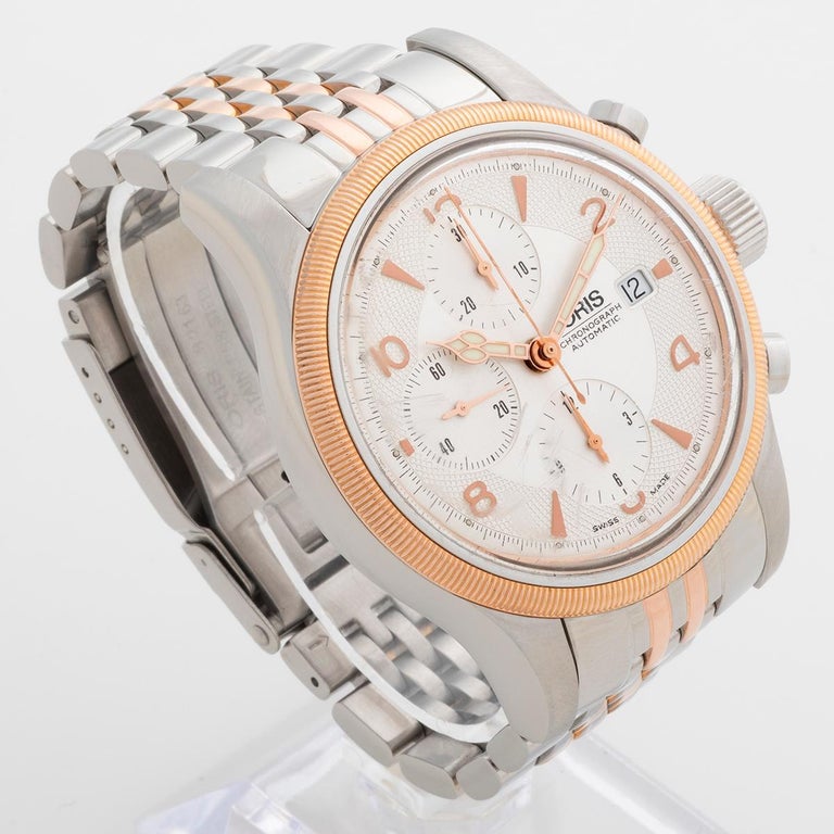 Oris Big Crown Chrono Ref 7567, Sapphire Display C/B, Excellent Condition