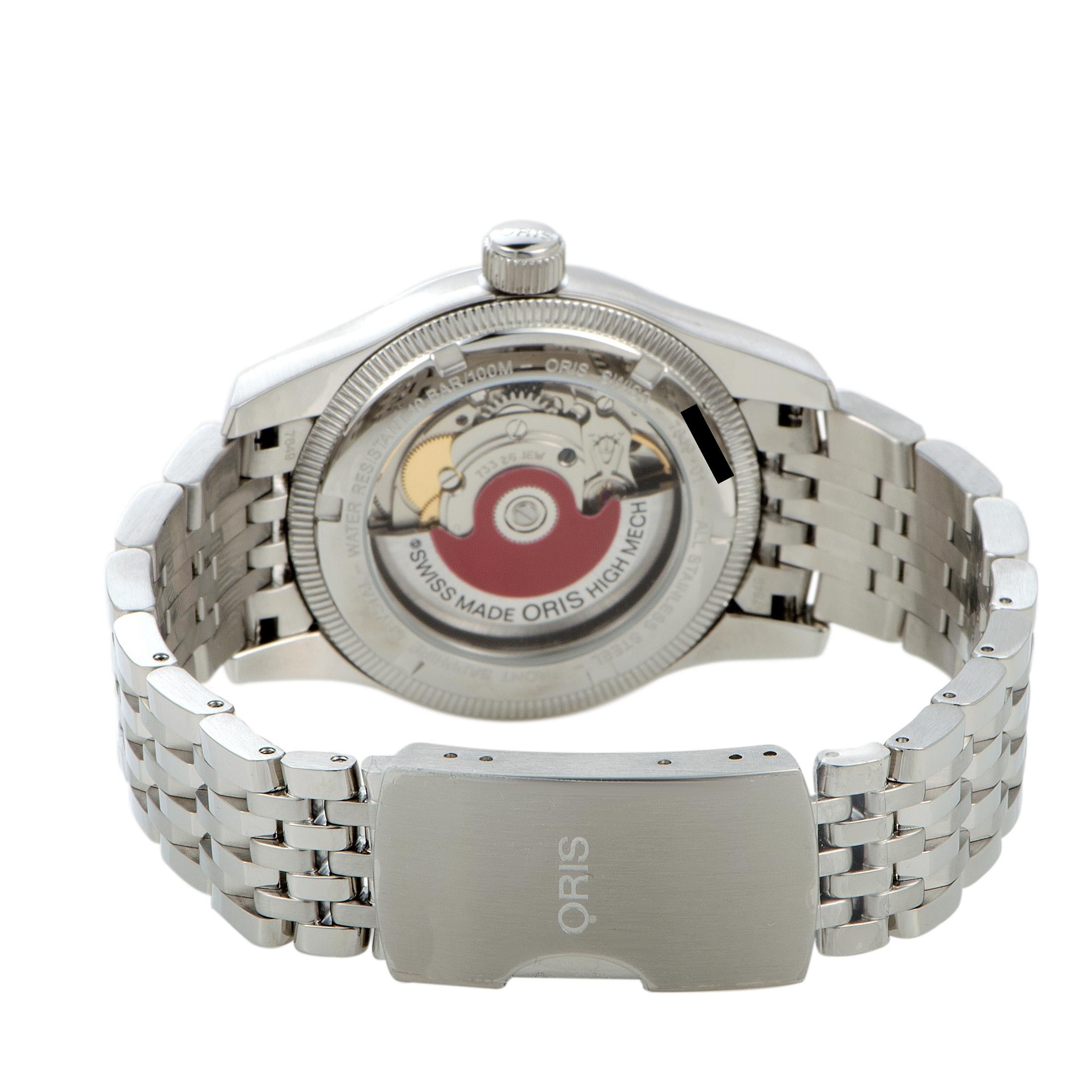 Oris Big Crown Watch 01 733 7649 4031-07 8 19 76 In New Condition In Southampton, PA