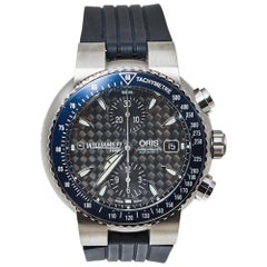 Oris Carbon Fiber Titanium Rubber Williams Limited Edition Men's Wristwatch 44 