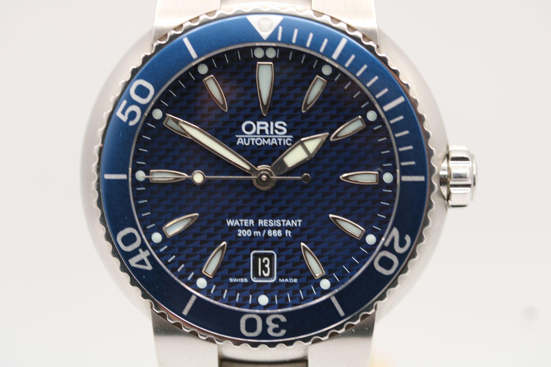 Oris Divers Datum 01 733 im Zustand „Hervorragend“ in London, GB