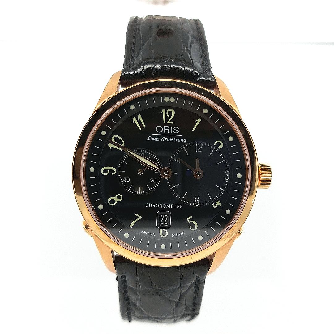 Oris louis armstrong watch hot sale