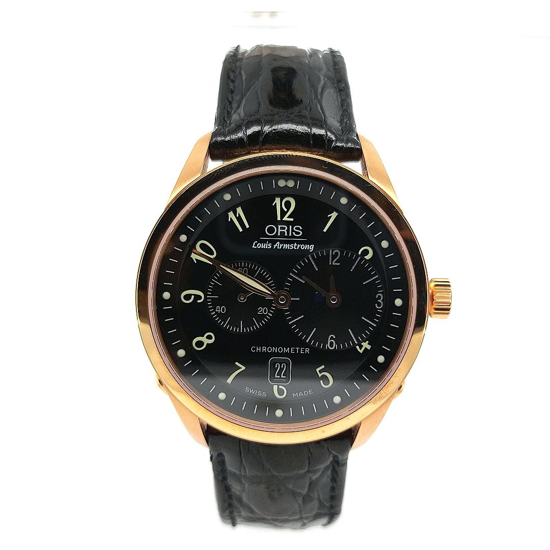 Oris, Louis Armstrong Limited Edition 3 Watches Set from 10 Pieces Worldwide For Sale 3