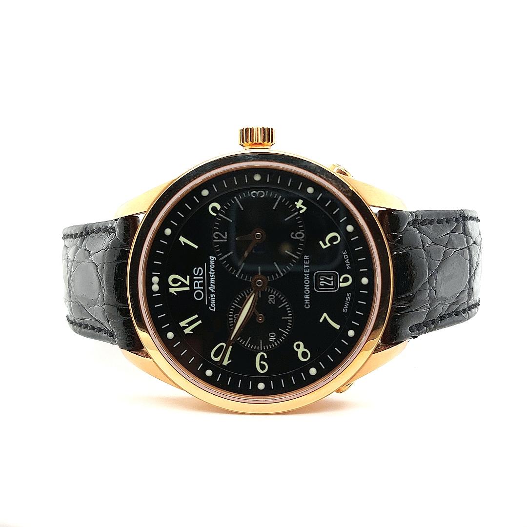 Oris, Louis Armstrong Limited Edition 3 Watches Set from 10 Pieces Worldwide For Sale 7