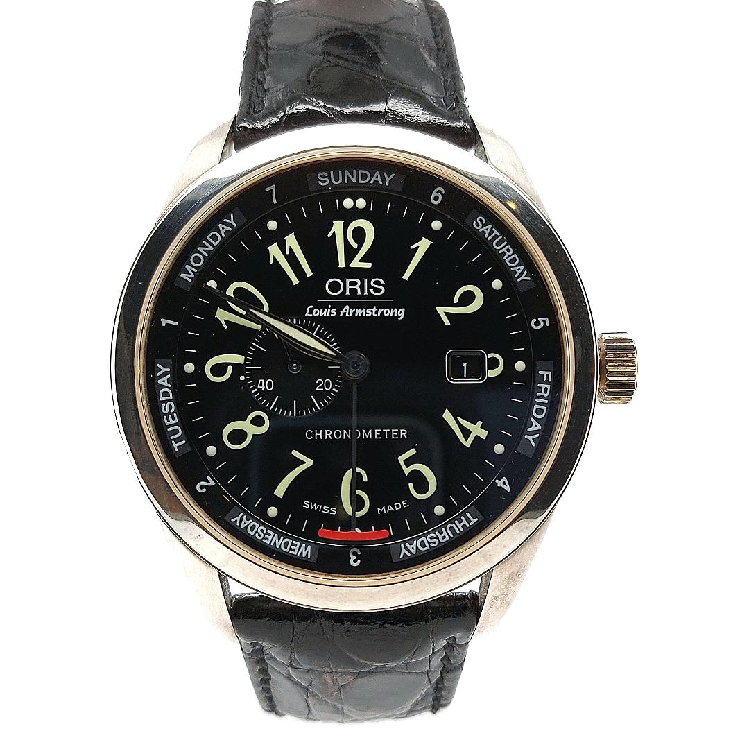 Oris, Louis Armstrong Limited Edition 3 Watches Set from 10 Pieces Worldwide For Sale 9