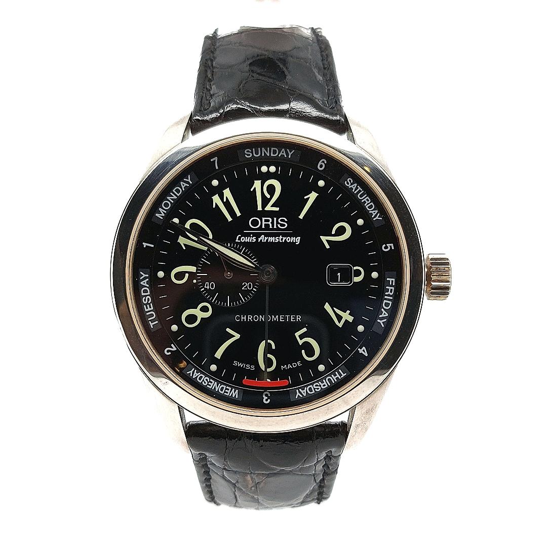 Oris, Louis Armstrong Limited Edition 3 Watches Set from 10 Pieces Worldwide For Sale 10