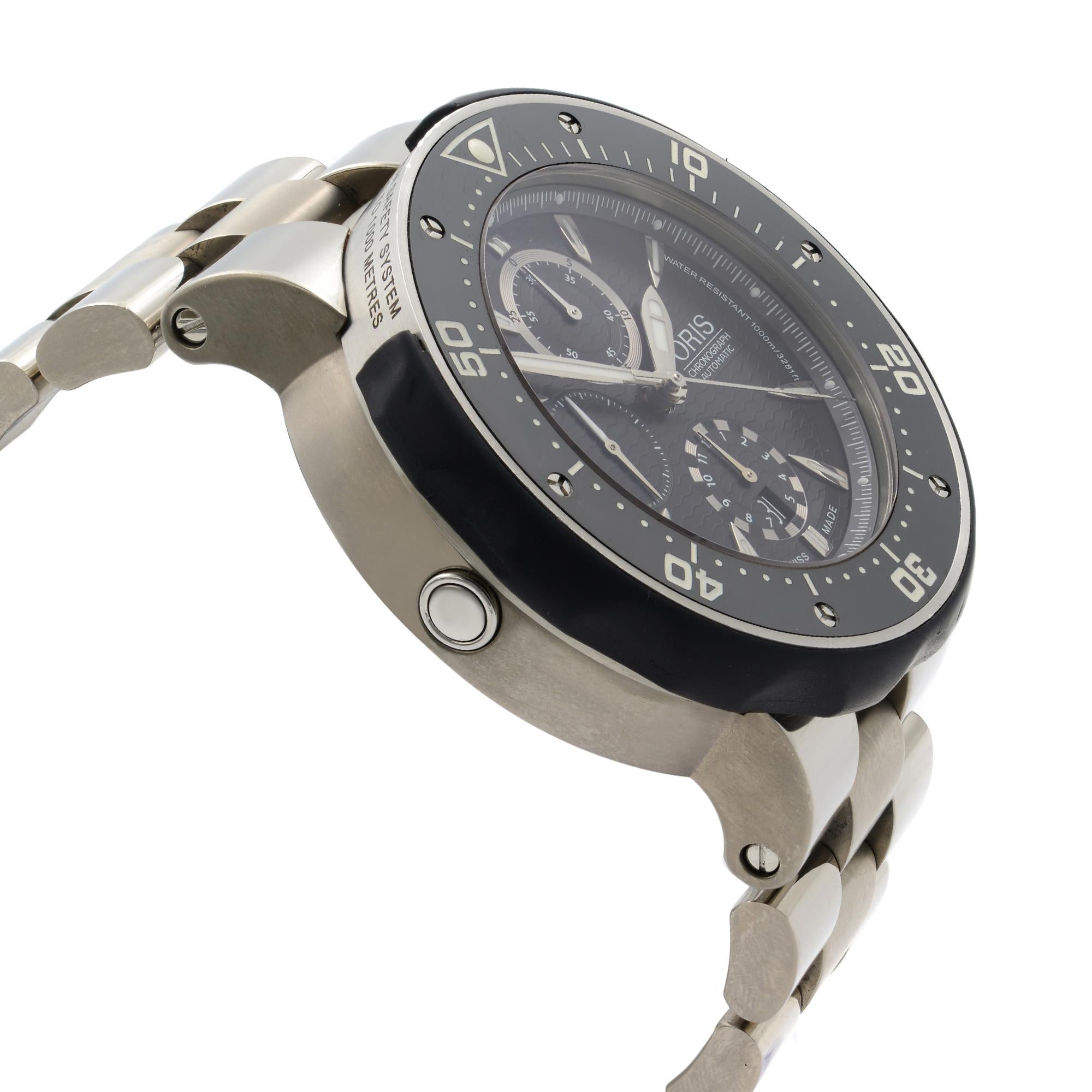 oris 1000m diver watch titanium
