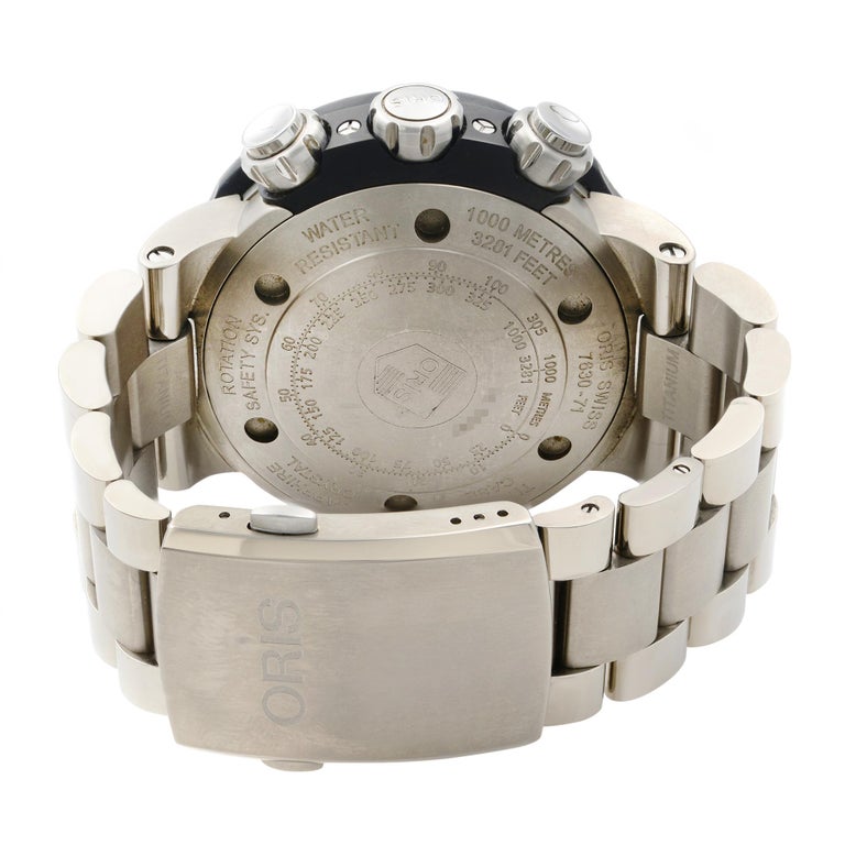 oris pro diver titanium