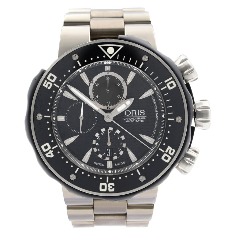oris pro diver titanium