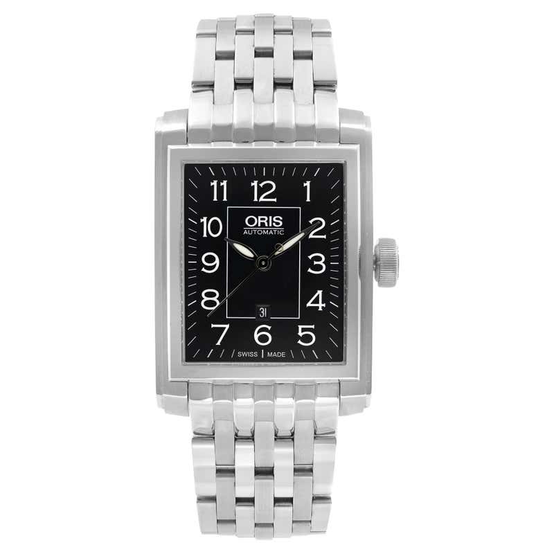 Oris Pointer Date Steel Silver Dial Automatic Men’s Watch 7477 at ...