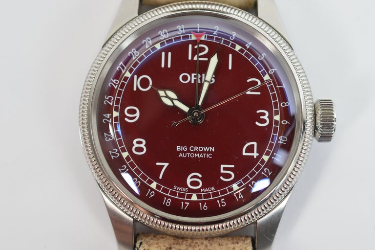 Oris Steel Big Crown Pointer 7741 Automatic Men s Wrist Watch