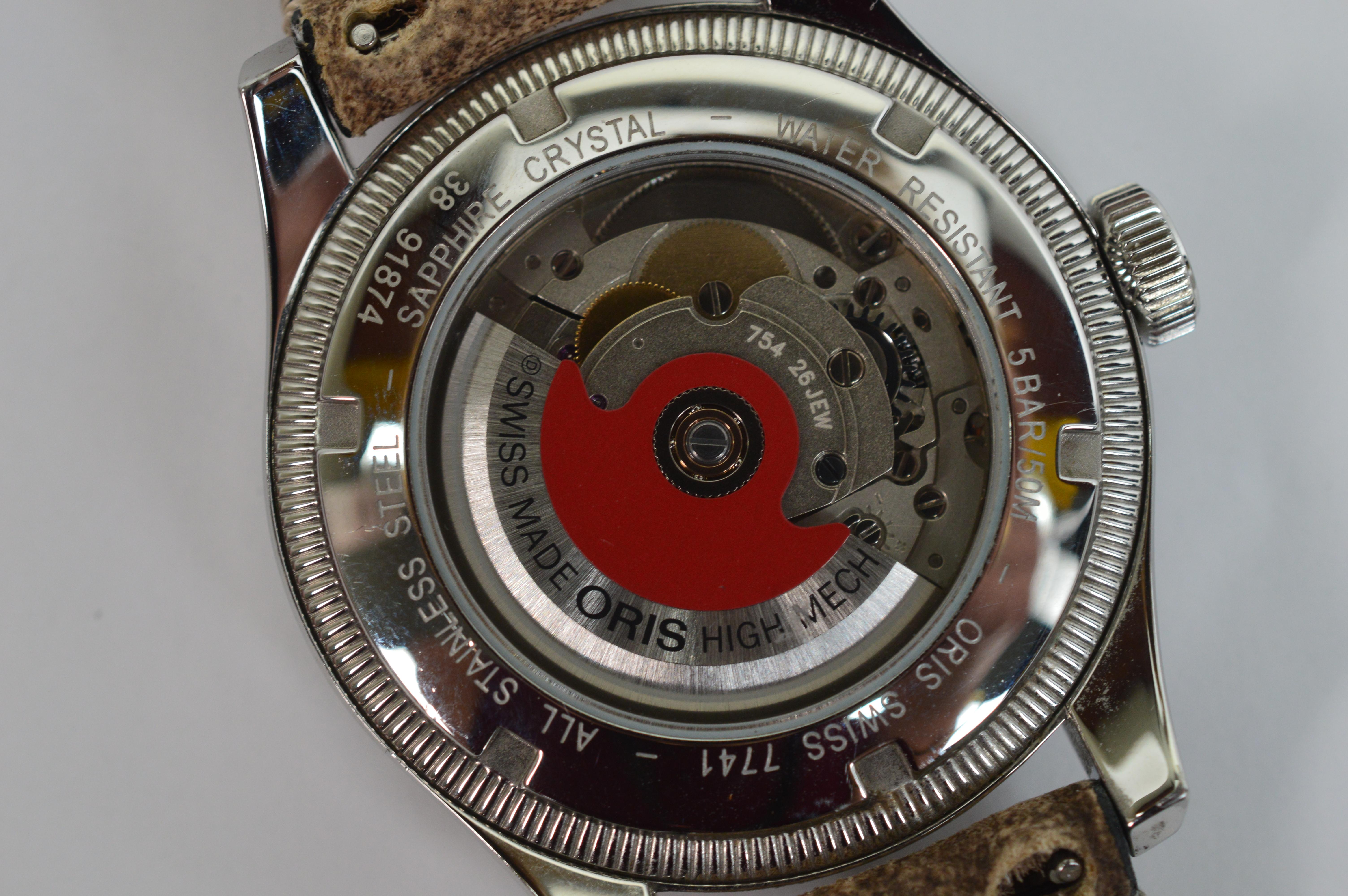 Oris Montre-bracelet automatique Big Crown Pointer 7741 en acier pour hommes Excellent état - En vente à Mount Kisco, NY