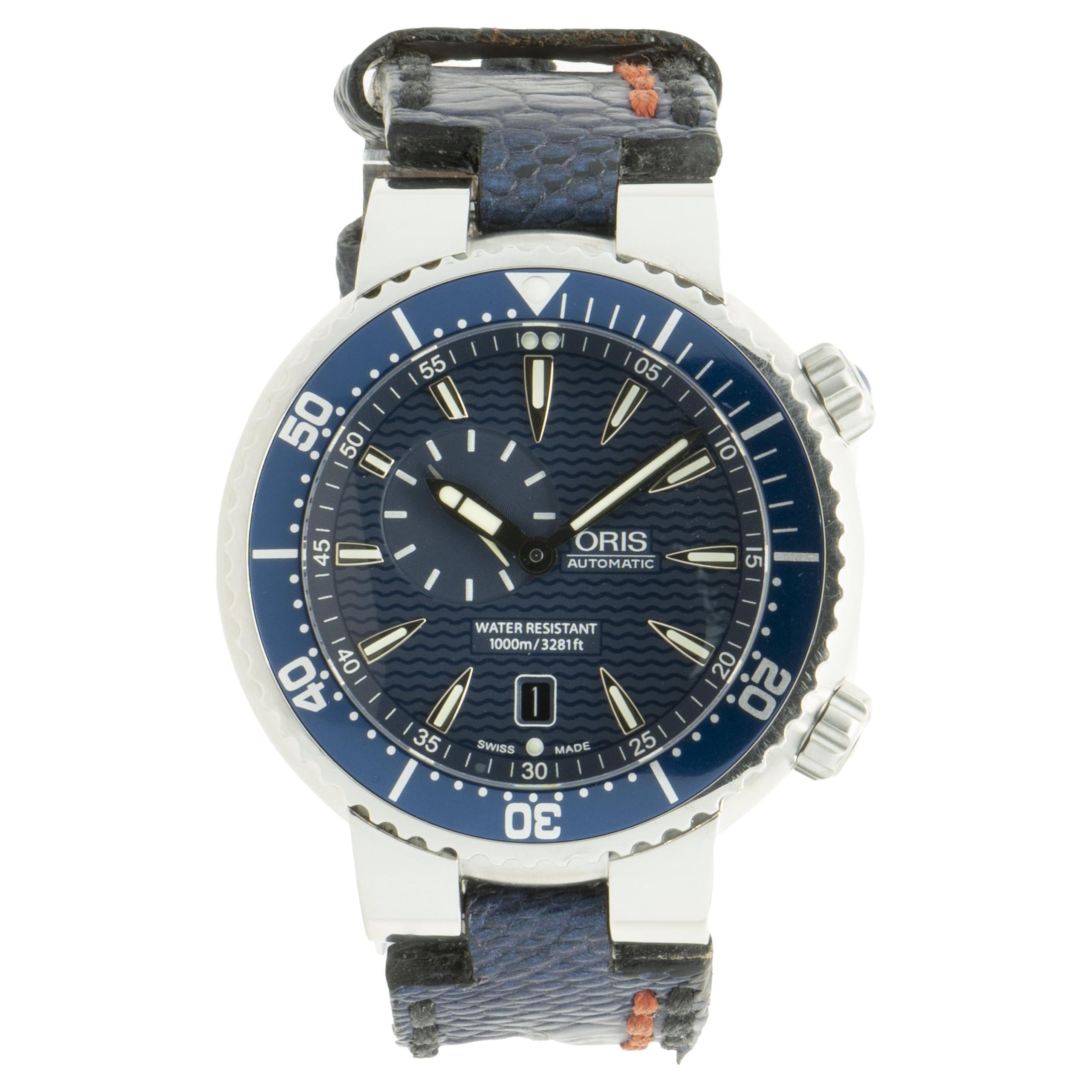 Heuer Carrera Divers 980.015 Mid Size Wristwatch Steel For Sale at 