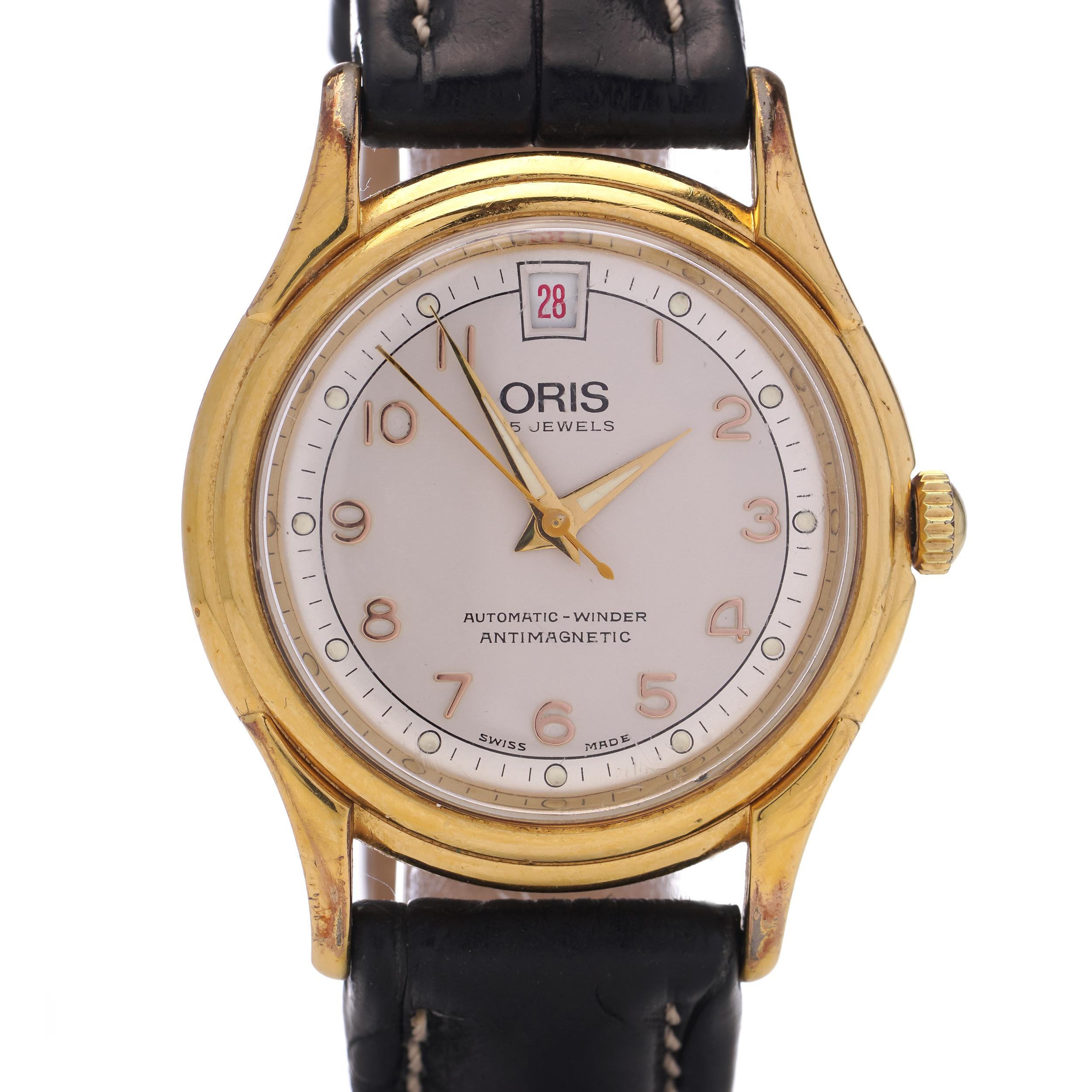  Oris watch model 7317, 25 jewels automatic movement. 1970's In Good Condition In Braintree, GB