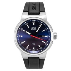 Oris Williams F1 Day Date 42MM 0173577164155-0742450FC Blue Dial Steel Watch
