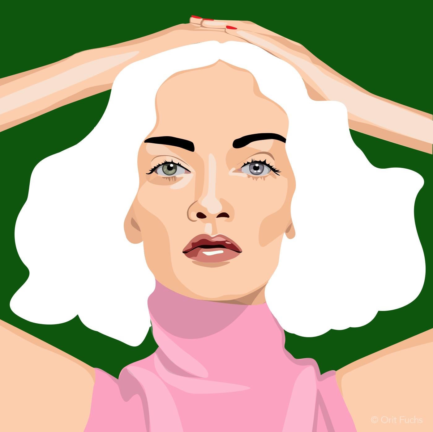 Orit Fuchs lives and works in Tel Aviv‭, ‬a storyteller with a deep‭, ‬pure, and unquenchable appetite for artistic self-expression‭. ‬Her medium spans the gamut‭ - ‬sculptures‭, ‬painting‭, ‬typography‭, ‬illustration‭' ‬knitting‭, ‬photography,