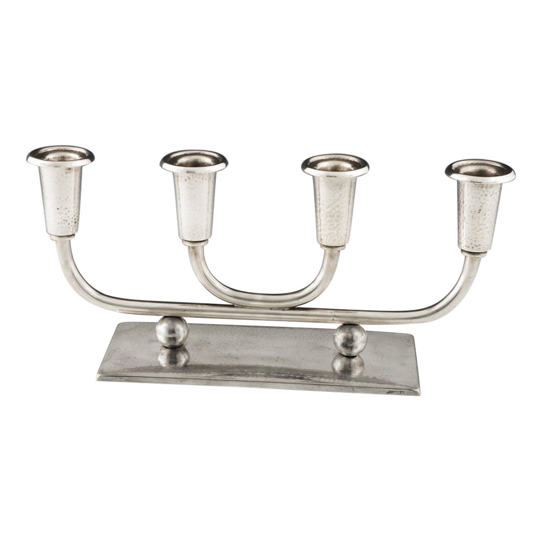 Candelabro a quattro fiamme Orivit, 1900 circa
