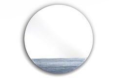 Orizzonte 1500 Silver Round Mirror by Disain1971