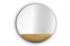 Orizzonte 1500 Tondo Oro Spiegel von Disain1971