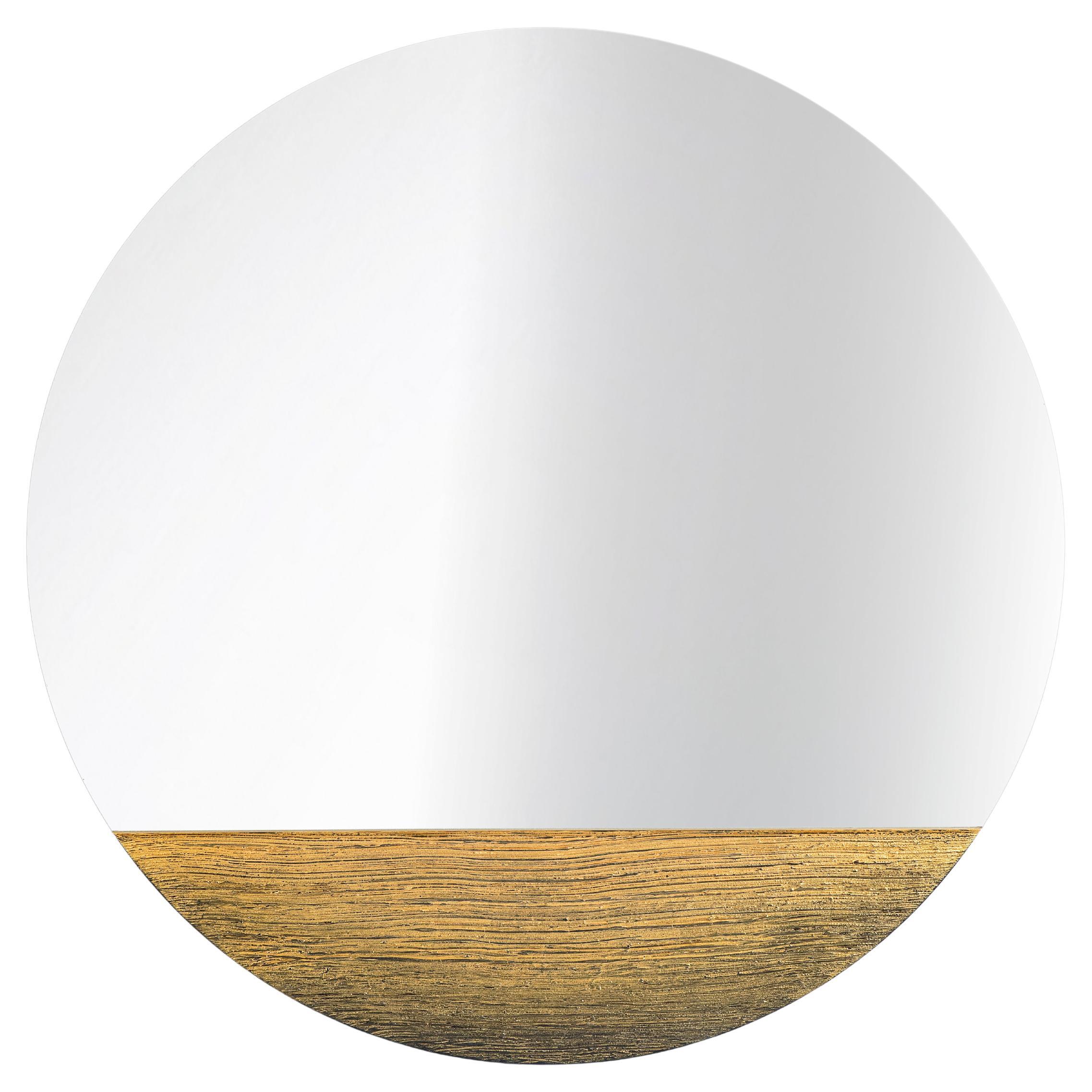 Orizzonte 1500 Tondo Oro Mirror by Disain1971