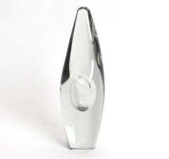 'Orkidea' Glass Vase by Timo Sarpaneva For Iittala