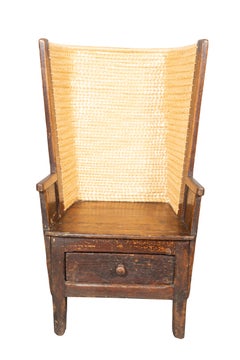 Orkney Island Pine Wingback Armchair