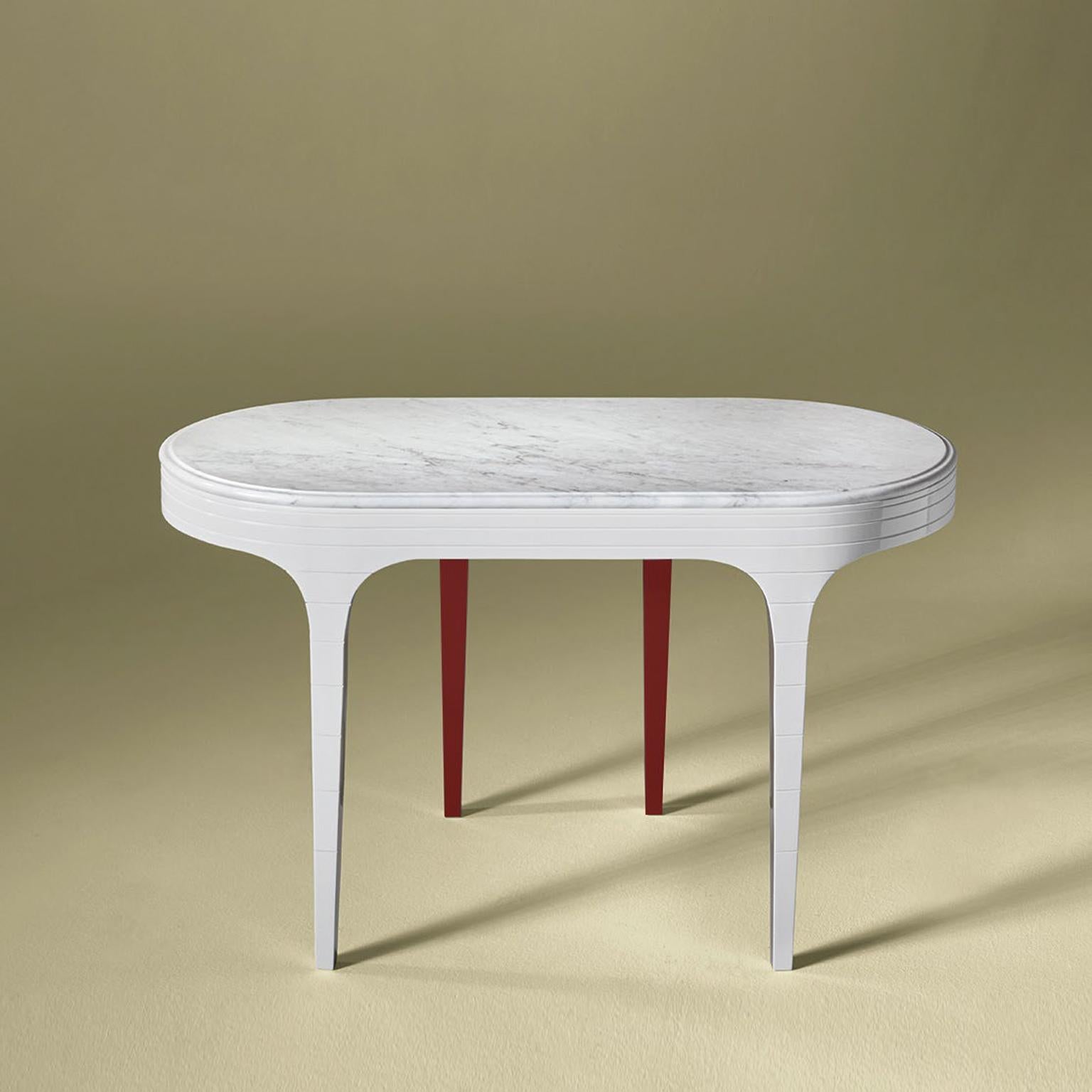 Orla Contemporary and Customizable Desk and Art Table by Luísa Peixoto For Sale 4