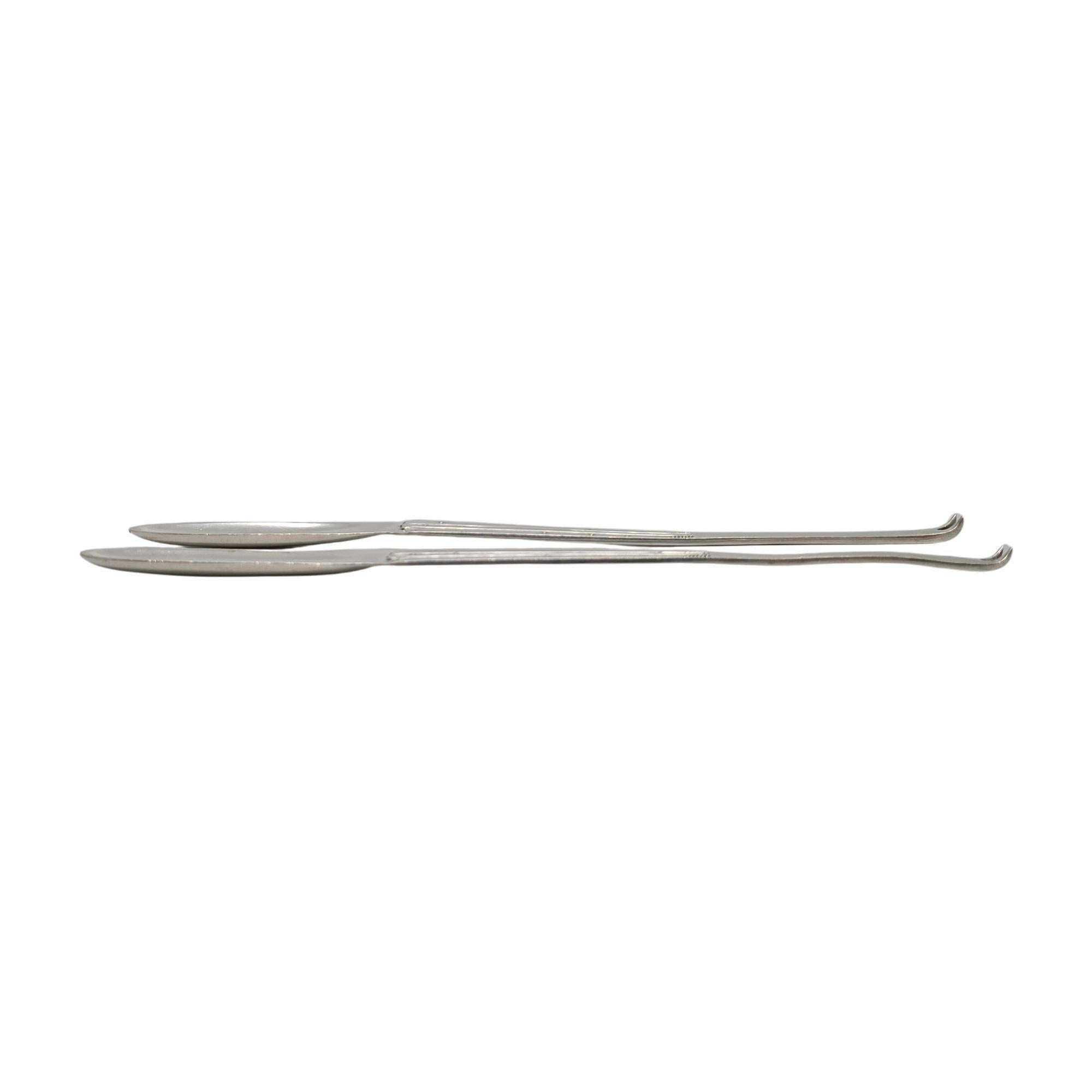Forchette aragosta in argento Sterling modello Champagne Orla Mogensen Denmark #19413 In condizioni buone in vendita a Washington Depot, CT