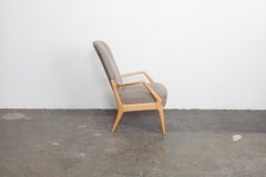 Orla Molgaard Nielsen for France & Daverkosen Beech Lounge Chair, Denmark, 1950s