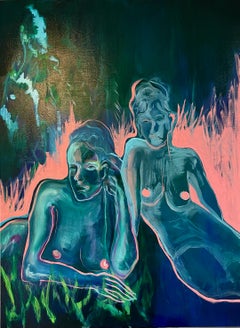 Fever Dream Oil Painting on Canvas, 2025, 120 x 90 cm, New Condition